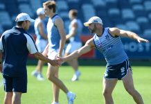 Menzel on track for round one