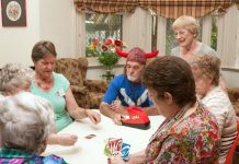 JOIN THE CLUB: Cheering up the house