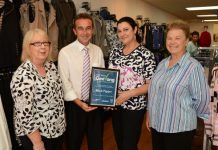 Black Pepper served with Shop Local service award