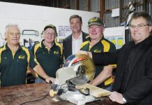 Leopold men shed apathy to open gathering place