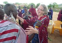 Author sharing African insight