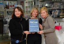 Shop Local customer service award rings the Belles
