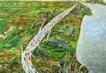 Artist connects the spots