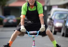 Marathon rides child’s play for our Sebastian