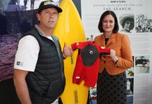 Tiny wetsuit a swell gift for George