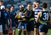 Geelong’s coaches ‘tweak’ game plan