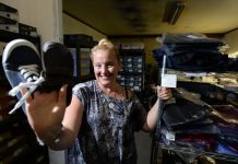 Shoe must go on for charity