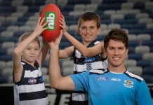 Cats game to kick on with road safety message fun Cats