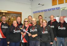 Saints marching in for 40th birthday