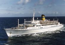 Cruise ship bumped to berth at Corio wharf terminal