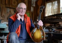 Timber sounds right for Black’s mandolins, banjos
