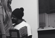 Dale and Sophie in the family way