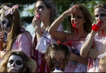 Muck-up runners off and racing ….