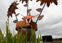 Power flower proves an attention-grabber