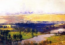 Geelong artist Streeton and the hidden beauty of Great War battlefields