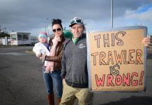 Solo protest gathers followers as ship kills continue