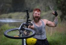 Ultra-biker Ben returns from the wilds of Oz