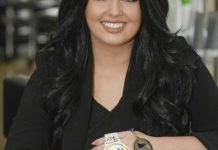 Hayley competes on the world stage