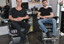 Stylish new barber shop