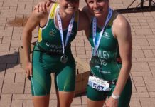 Training partners in triathlon triple treat