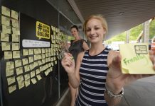 A post it note for your thoughts