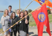 Ward ‘ambassadors’ on long march