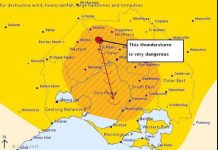 Tornado warning issued for Port Phillip Bay, including Geelong