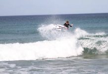 Local juniors surf their own back yard
