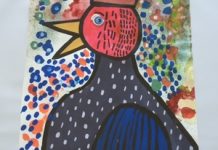 Man-chicken wins prize for Lanse, 7