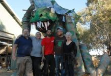 Bunyip is ready to light up the night sky