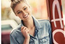 Beauty model is a law unto herself