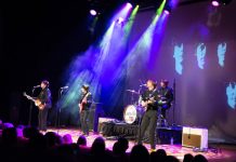 Fab four get into the beat