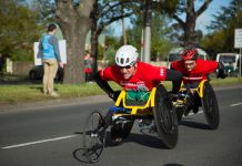 Paralympian drives on