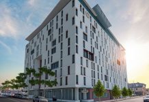 High rise accommodation for students