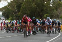 Star-studded cylists at race