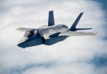 Troubled fighter in airshow debut