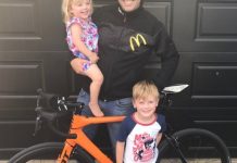 Sick kids in mind when the rubber hits the road