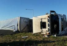 Motorists to the rescue after truck rollover
