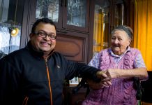 Volunteering to speak – in his fluent Russian