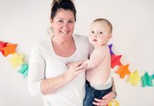 Bright eyed after the baby blues