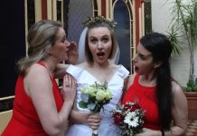 Wedding juggernaut out of control