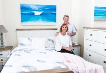 Noel and Jan bedding down success with icon Slumberworld