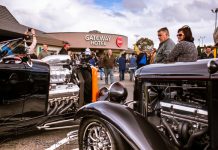 Car show laced with music