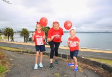 Kids take to dash after parents