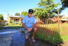 Crew gets cracking on long leak