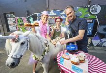 Champagne street party