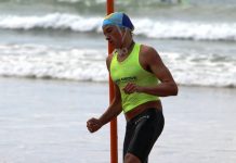 Skis and iron a hot mix