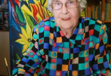 Anne, 90, puts art and soul into exhibition