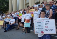 Goat-fighters hit City Hall