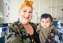 Locals ditch booze for battler Kylie